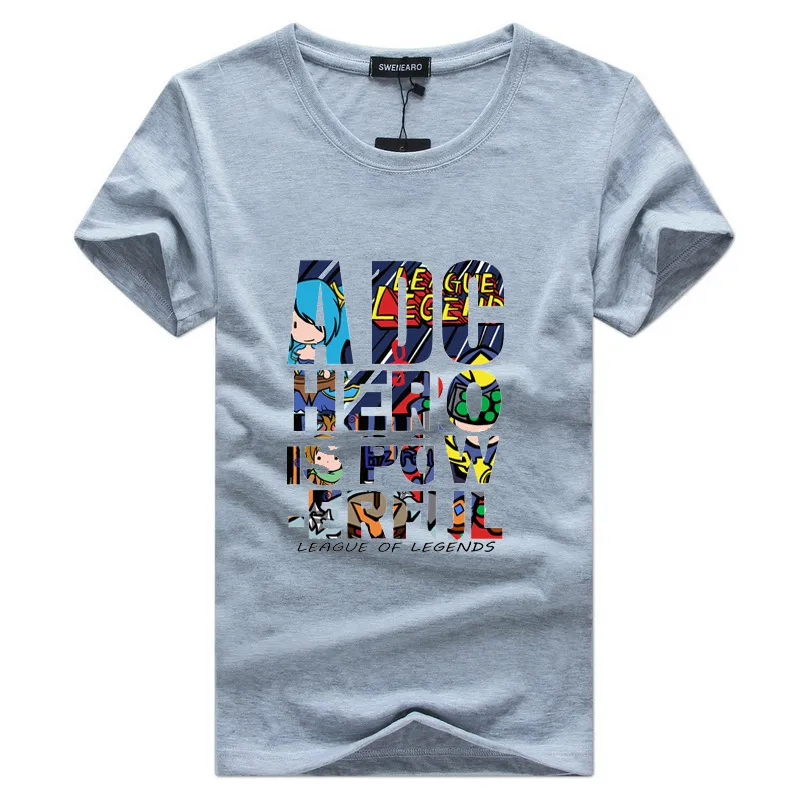 SWENEARO Men T-Shirts Plus Size 5XL Tee Shirt Homme Summer Short