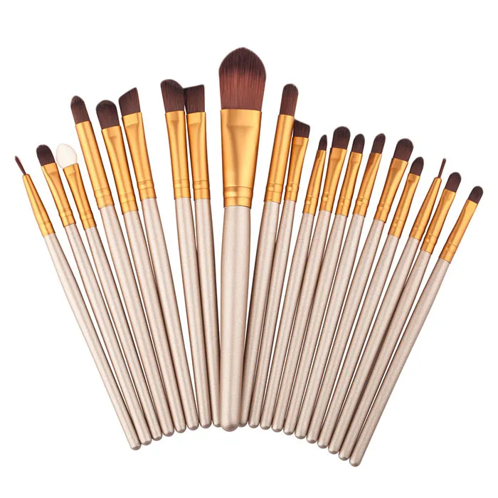 Högkvalitativ Makeup Brushes Sets Pulver Foundation Eyeshadow Brush Kits Make Up Brushes Professional Makeup Beauty Tools Gratis frakt