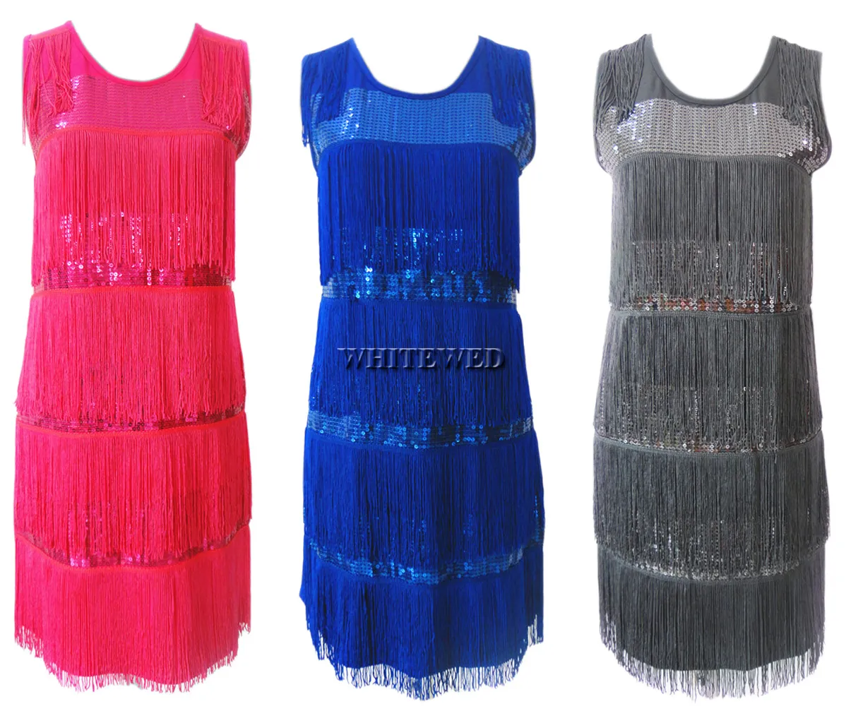 1920s Paisley Art Deco Sequin Tassel Glam Party Great Gatsby Dress Latin Tango Ballroom Salsa Dance Dress Big Size