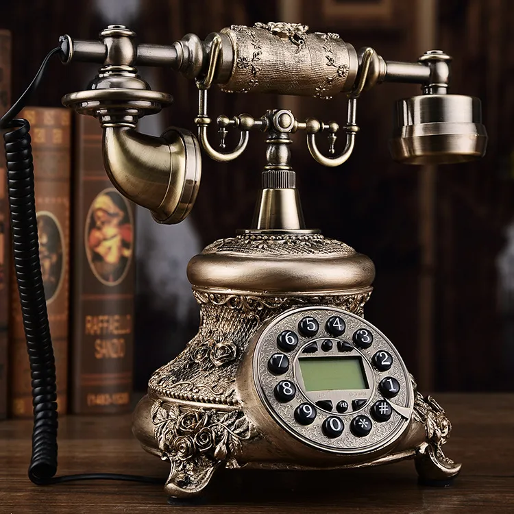 Admiral European antique telephone landline antique retro telephone American creative fixed-line fashion garden phone