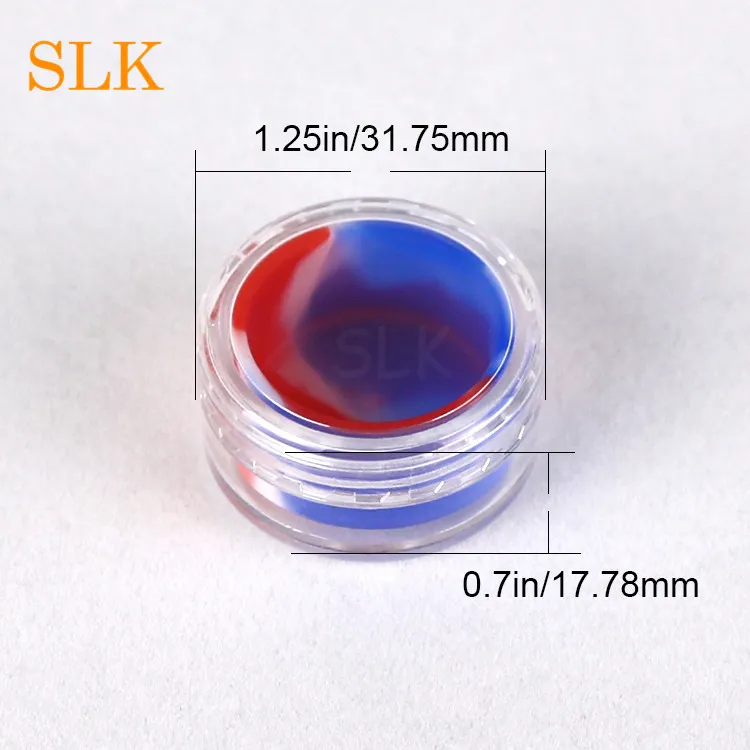 Small 5ml Plastic Concentrate Jar with Silicone Inside DAB Wax Container -  China DAB Wax Container and Silicone DAB Container price