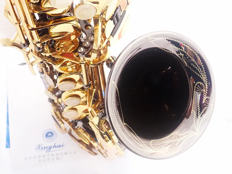 Xinghai XSS-130G Bb Small Curved Soprano Saxophone Black Nickel