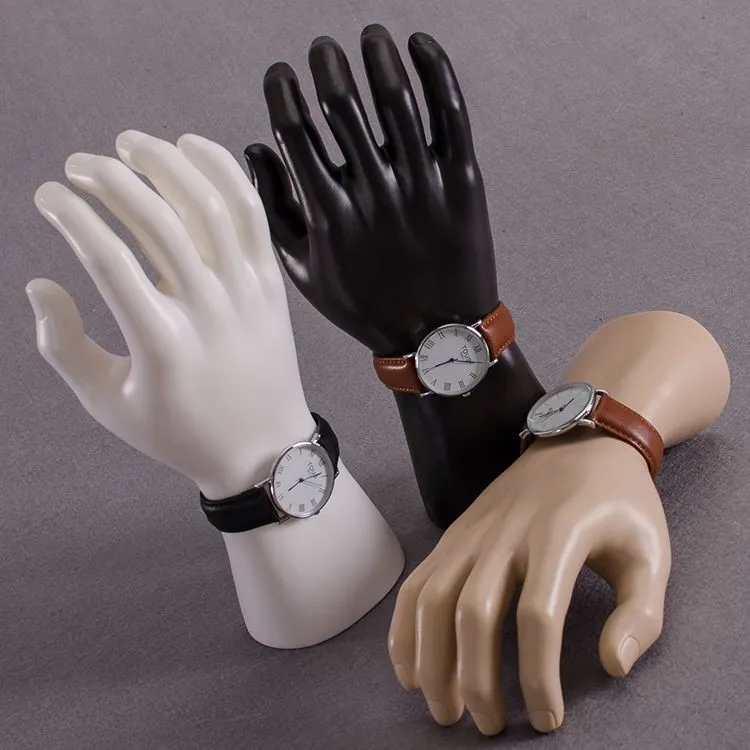 !! High Level Male Hand Mannequin Best Plastic Mannequin Hand Factory Direct Sell