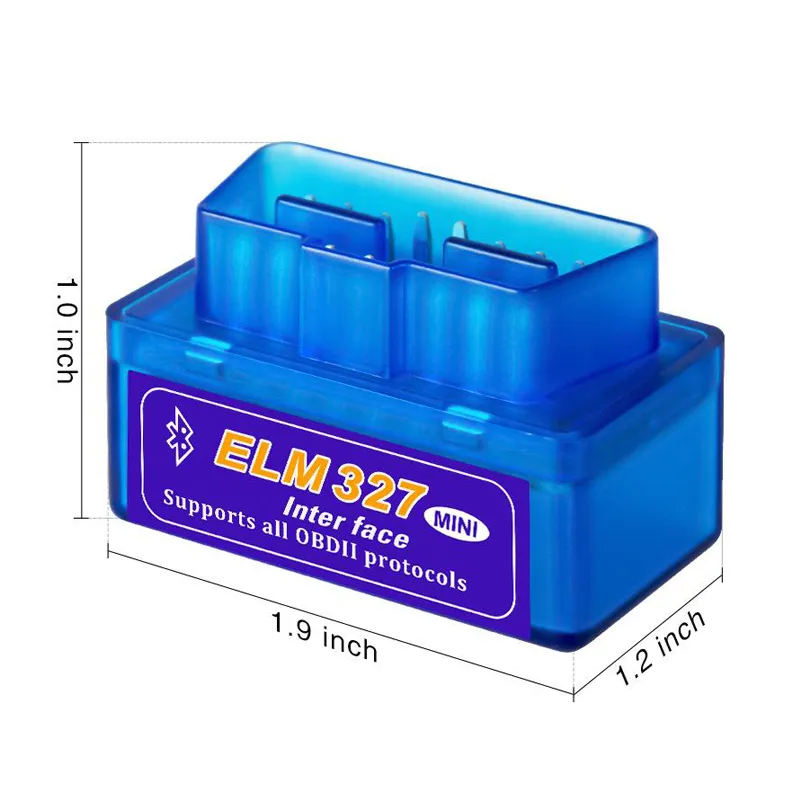 ELM327 LEITOR DE CARRO DOIGNOSTIC TOOL Bluetooth Scanner V5.1 OBD2 II Automotive Elm 327 BT Adaptador Auto Scanner