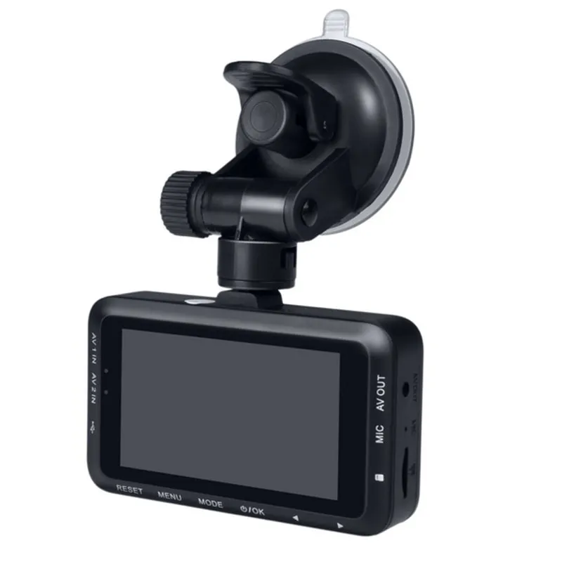 Videoregistratore Moto Con Doppia Telecamera | Anteriore E Posteriore IP65 | Schermo 3'' E Registrazione In Loop