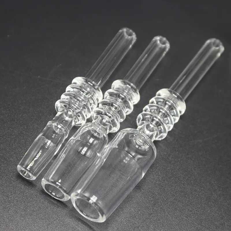 Nectar Collectar Quartz Tip With 10mm 14mm 18mm Glass accessary For Nectar Collector Kits VS Titanium Nail Quartz Nail