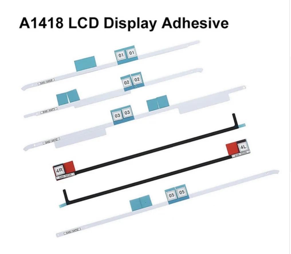 Nueva cinta adhesiva de tira adhesiva con pantalla LCD para iMac 21,5 "A1418 pegatina de pegamento de tira 2012-2017