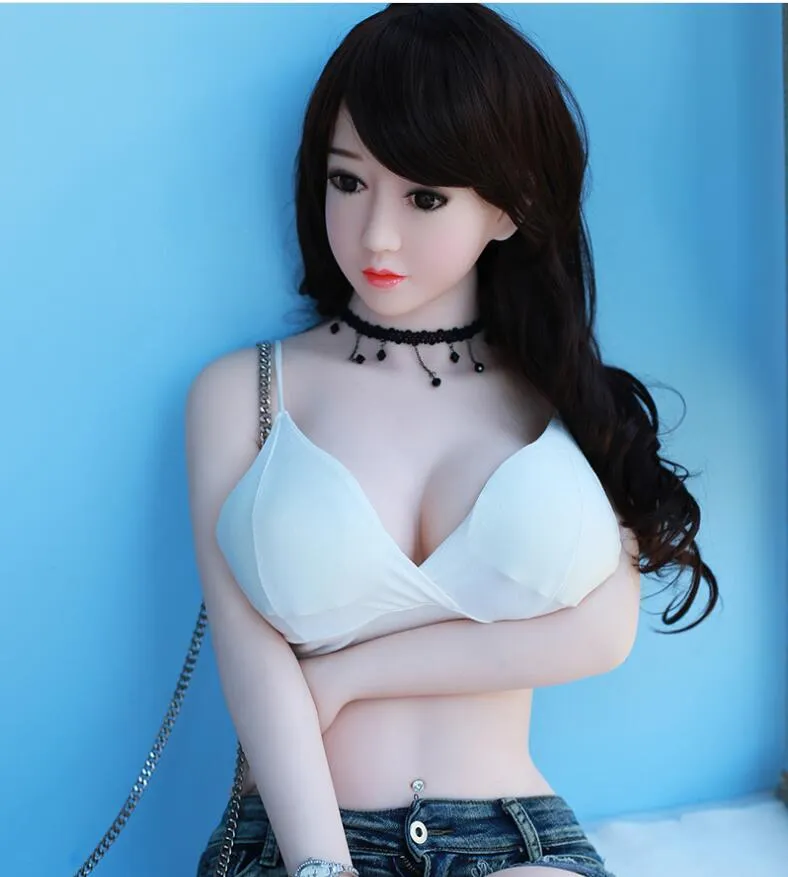 Бесплатная доставка 160см сексуального магазин мягкой киска реалистичной любовь кукла реальных силиконовая оральный секс куклы Японские куклы секса силикон