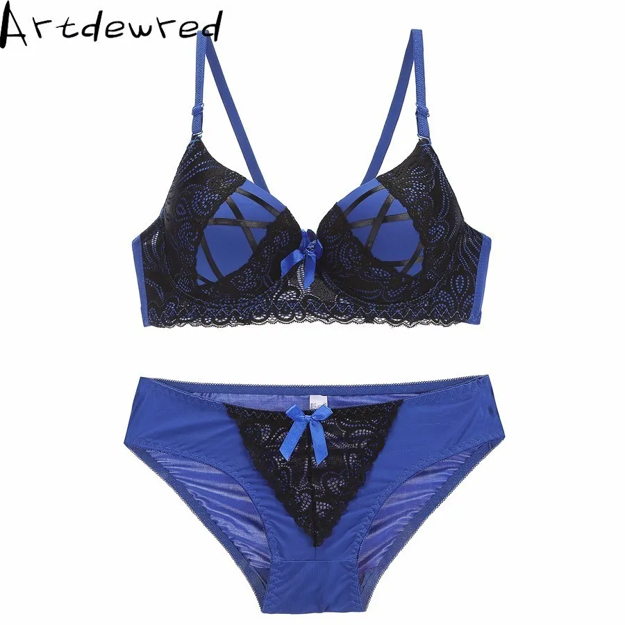 ARTDEWRED Brand Women Lace Push Up Bra Top Cups Clothing Lingerie