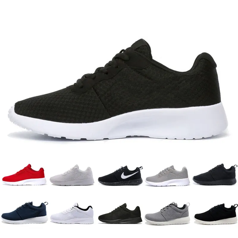 roshe run one Tanjun 1.0 3.0 London Olympic Running Chaussures Hommes Femmes noir blanc gris gris maille Runs Sports de plein air Sneaker Chaussures 36-45