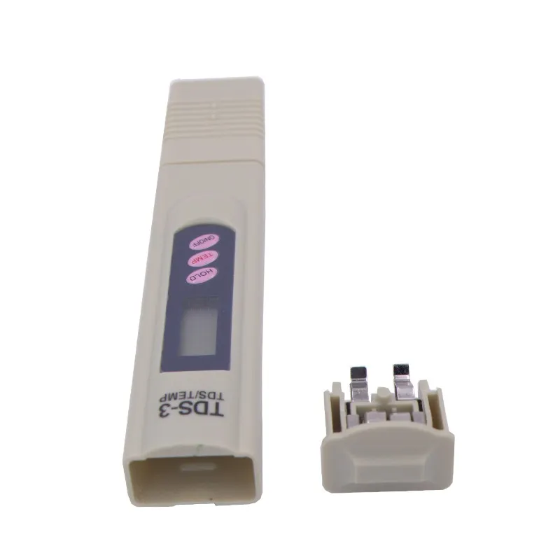 TDS-3 TDS Medidor digital de tela LCD Filtro Pen Temp PPM Tester vara água Pureza Tester 0-9990 PPM Temperatura Pen