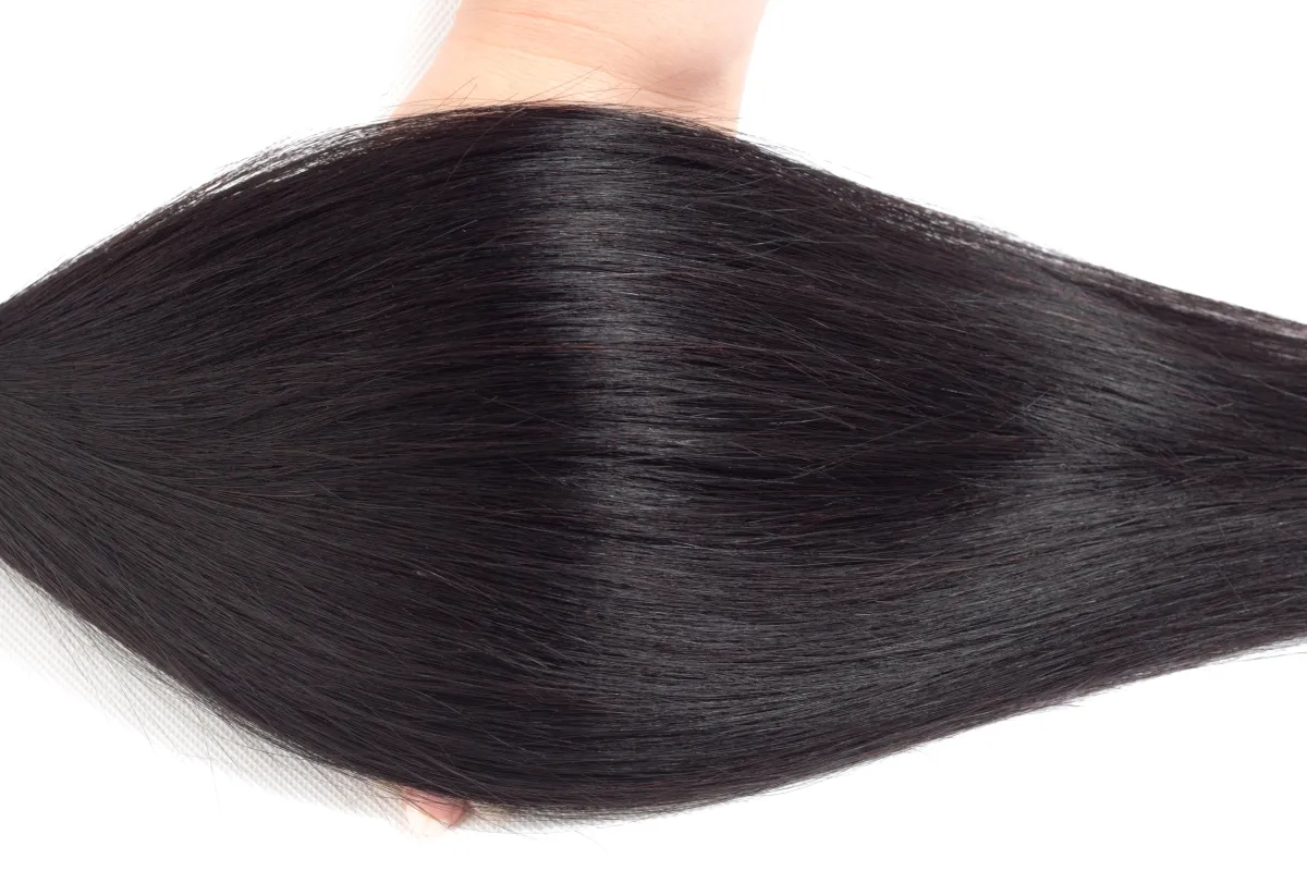 8A Mink Brazillian Proste Brazylian Brazylian Human Hair Brazylijskie proste splot włosów lub Lot33098709890956