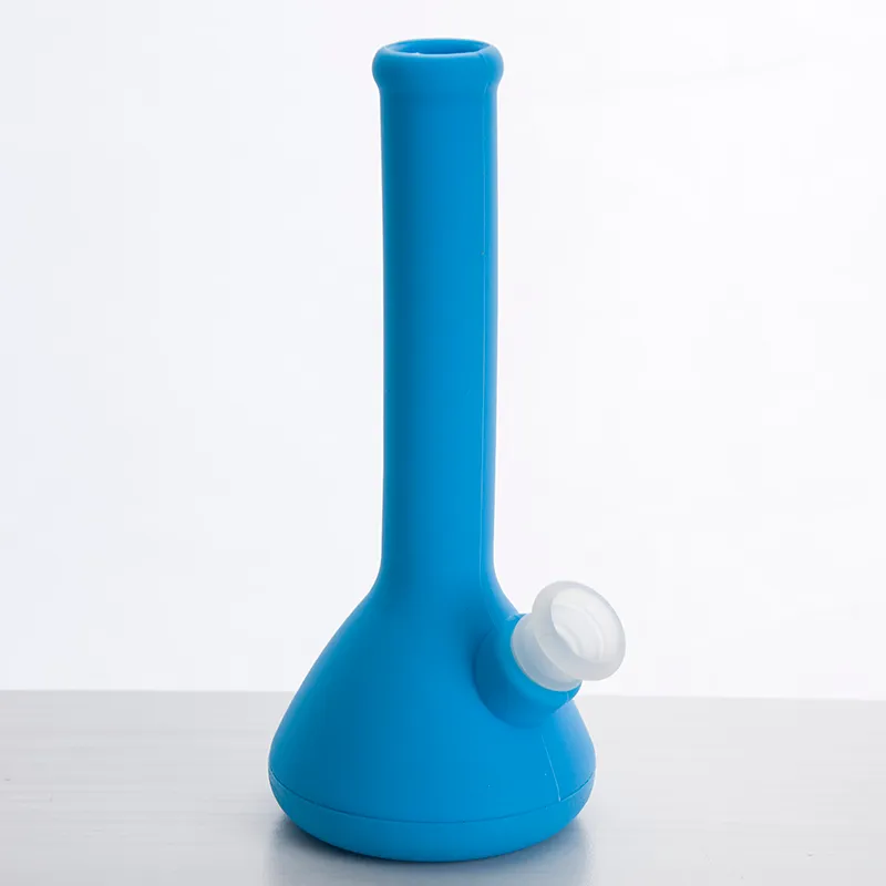 Tubo dell'acqua in silicone con stelo in silicone Raccoglitore di nettare in silicone Impianto petrolifero, narghilè, Narghilè in silicone portatile tubo dell'acqua 454