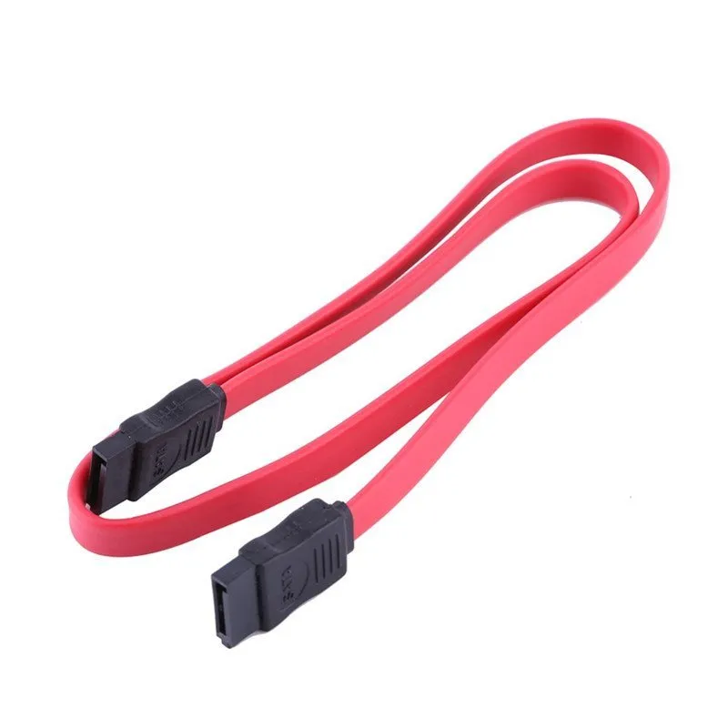 Computer Cable 45cm Sata Drive Cables Serial ATA SATA 2 Cable Lead Hard Drive Sata Data Cable