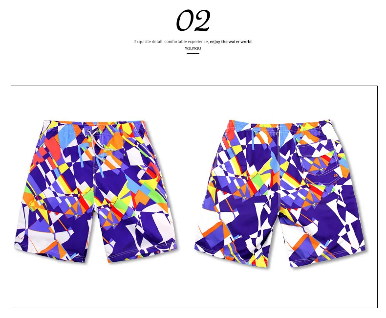 2015 nouvelle marque arrivée été hommes shorts sport maillots de bain shorts pantalons sport de planche moitié lâche surf rayé plage shorts moleton masculino