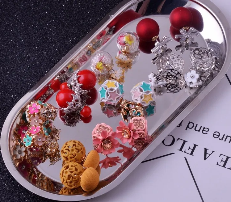 Korean Fashion Earring Studs for Women Girls 2018 Elegant Earrings Jewelry Stores Ear Rings Whole Gift Ideas Ornaments4930866