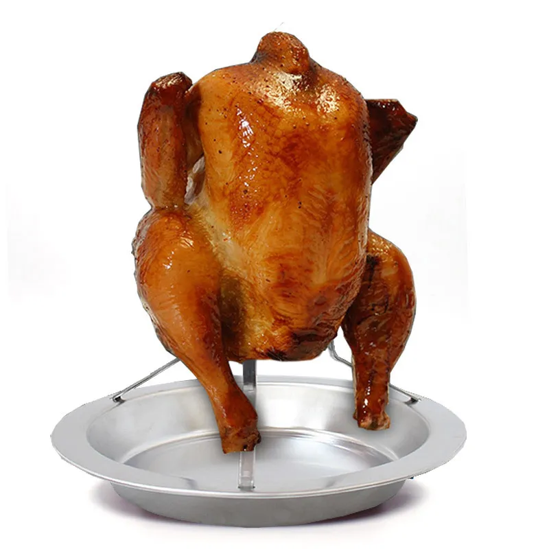 Главная открытый кемпинг утолщенные гриль вилка курица жареная курица углеродистой стали выпечки липкие куриное блюдо 3699