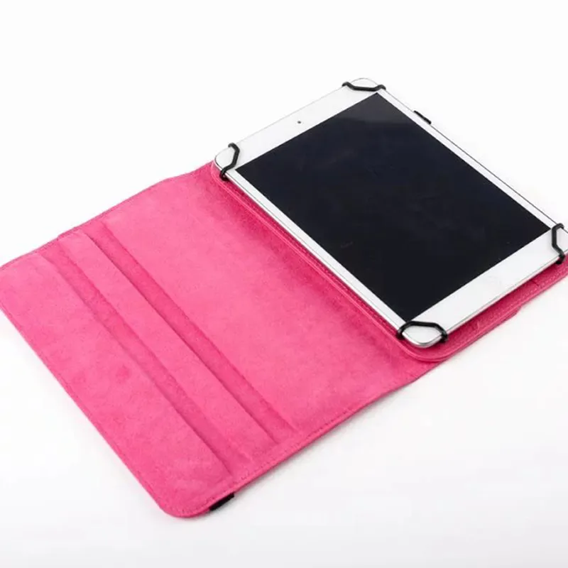 Universal 360 Rotating Flip PU Leather Stand Case Cover for 7inch 8inch 10 inch Tablet ipad Samsung Tablet