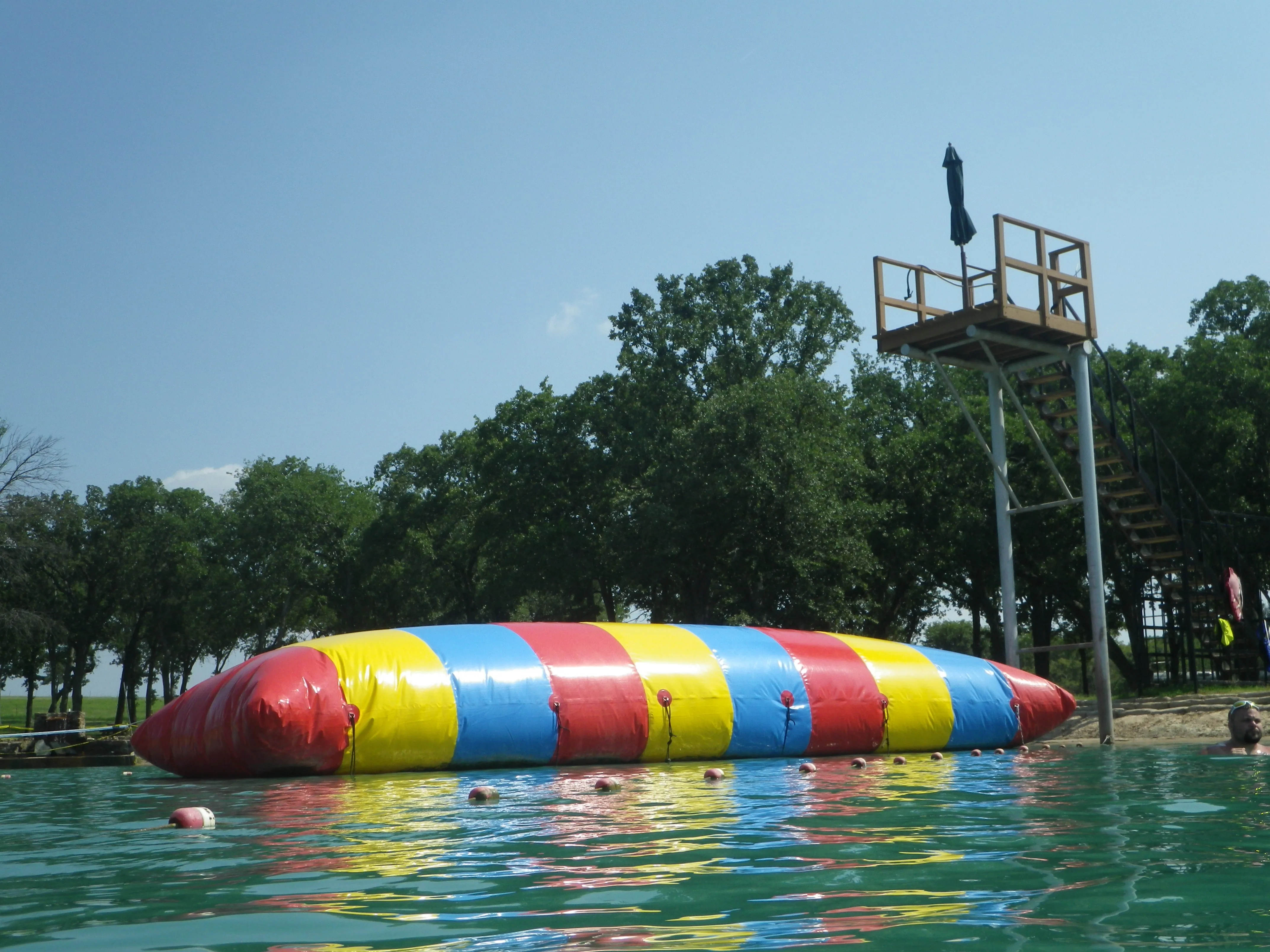 9m * 3m InflaTable 물 투석기 Blob Blob 풍선 장난감 물 Blob 점프 판매