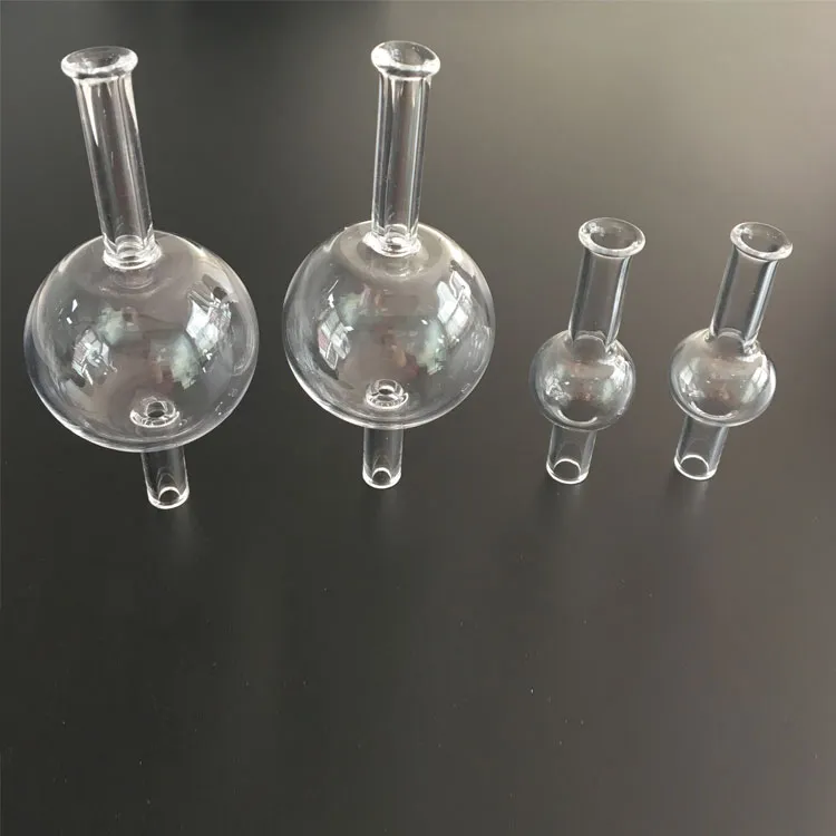 40mm Clear Quartz bubble carb cap quartz nail dome for XL thick Quartz thermal banger Nails for glass water pipes oil rigs