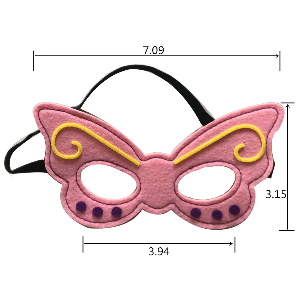 Nuovo tipo rosa ali di farfalla cosplay custome con maschera monarca ali gioco vestito vacanza regalo cosplay set