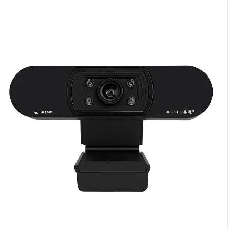Webcam 1080p, Dahili HD Mikrofonlu HDWeb Kamera 1920 x 1080 P USB Plug N Oyna Web Cam, Geniş Ekran Video
