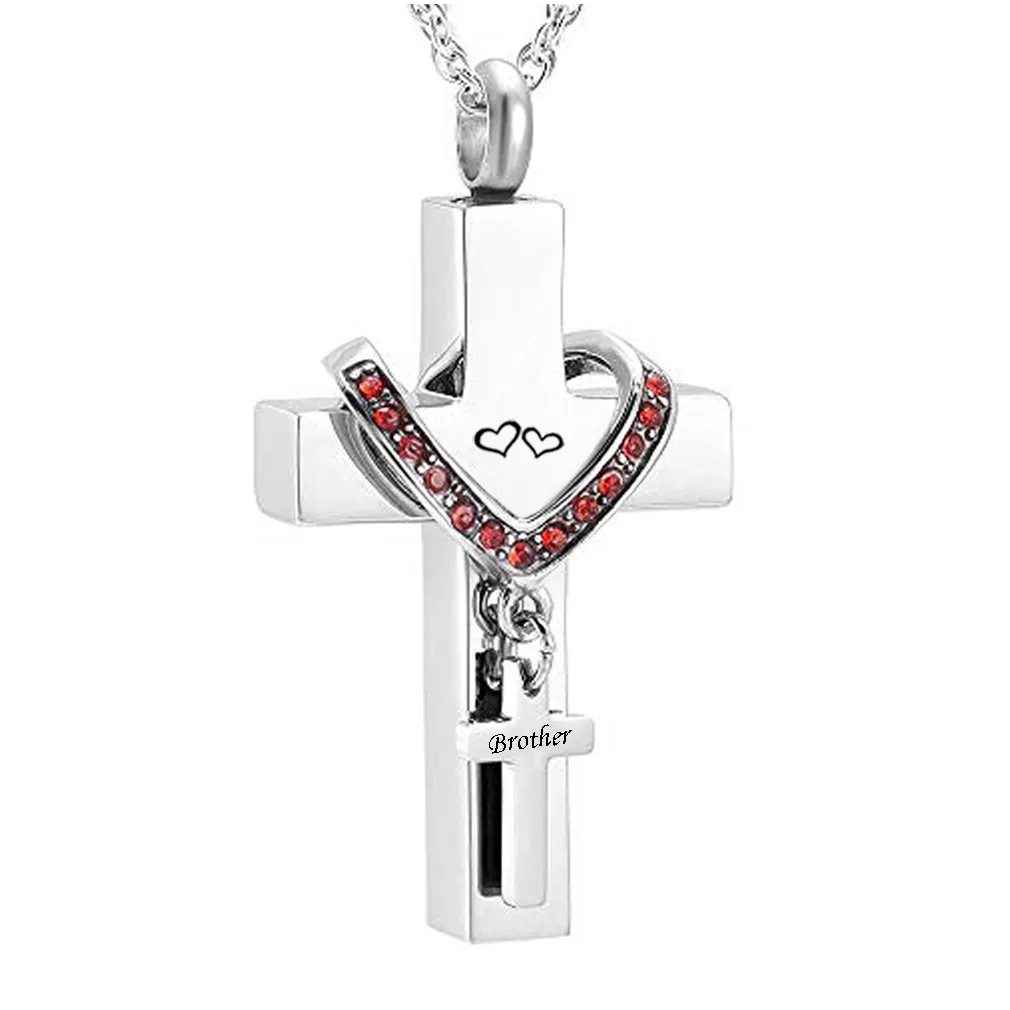 Stainless Steel Cross Cross Pendant For Women For Brothers Cremation Ashes Memorable Keepsake Urn Jewelry From Misyoujewelry 4.02 DHgate.Com