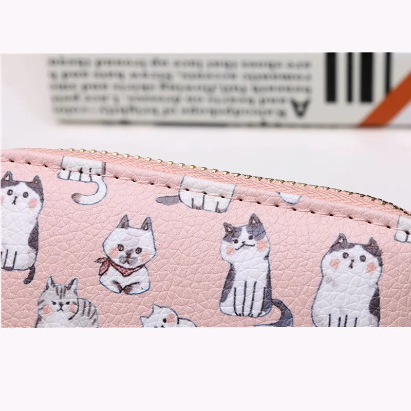 Carteras y monederos para mujer de perro para niñas kawaii niños pequeño monedero corto tarjetero mujer mini personaje de dibujos animados animal