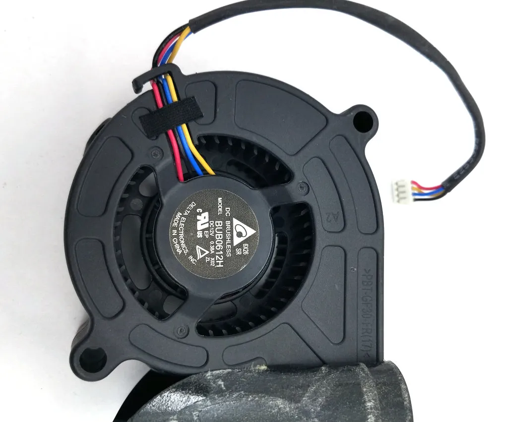 New Original Delta BUB0612H DC12V 0.38A 60x25MM 4Lines for Projector Blower Cooling fan
