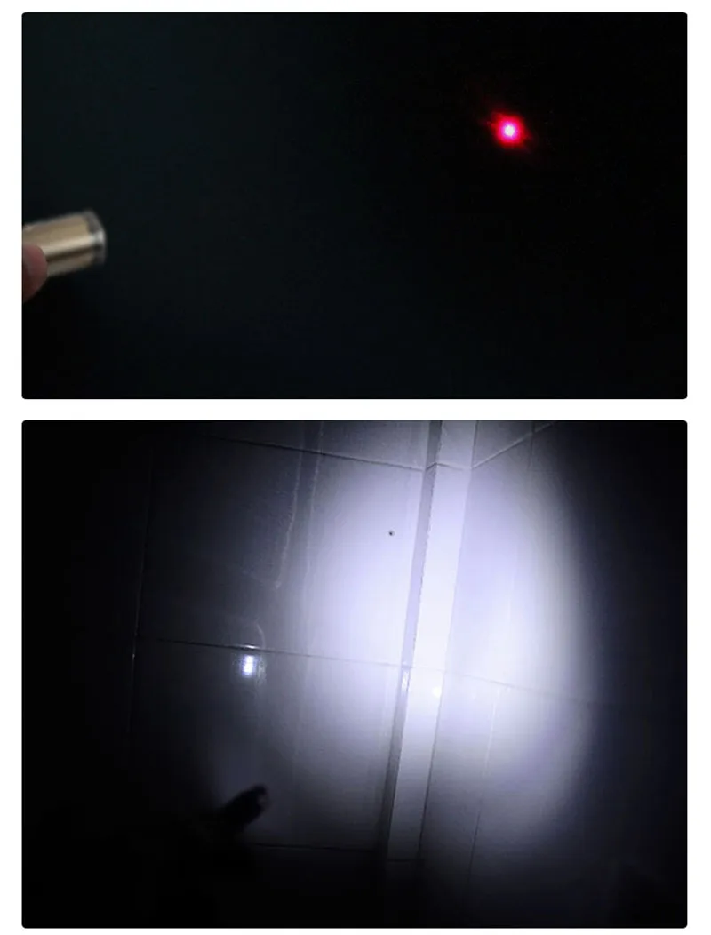 3-in-1 Bullet Pen + LED + Laser