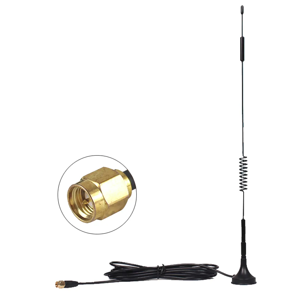 Extern antenn 12dBI med SMA-kontakt för 4G-routermodemantenn GR174 3 meter kabel