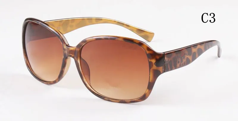 Nuevas gafas de sol de la marca de lujo de las mujeres de la manera alrededor de las señoras Vintage Retro diseñador de la marca de gran tamaño deporte femenino Sunglasses Tide 8013