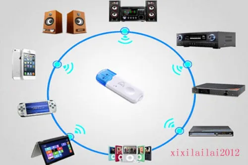 USB 무선 Bluetooth 오디오 음악 수신기 Dongle Adapter for Car Home 스피커