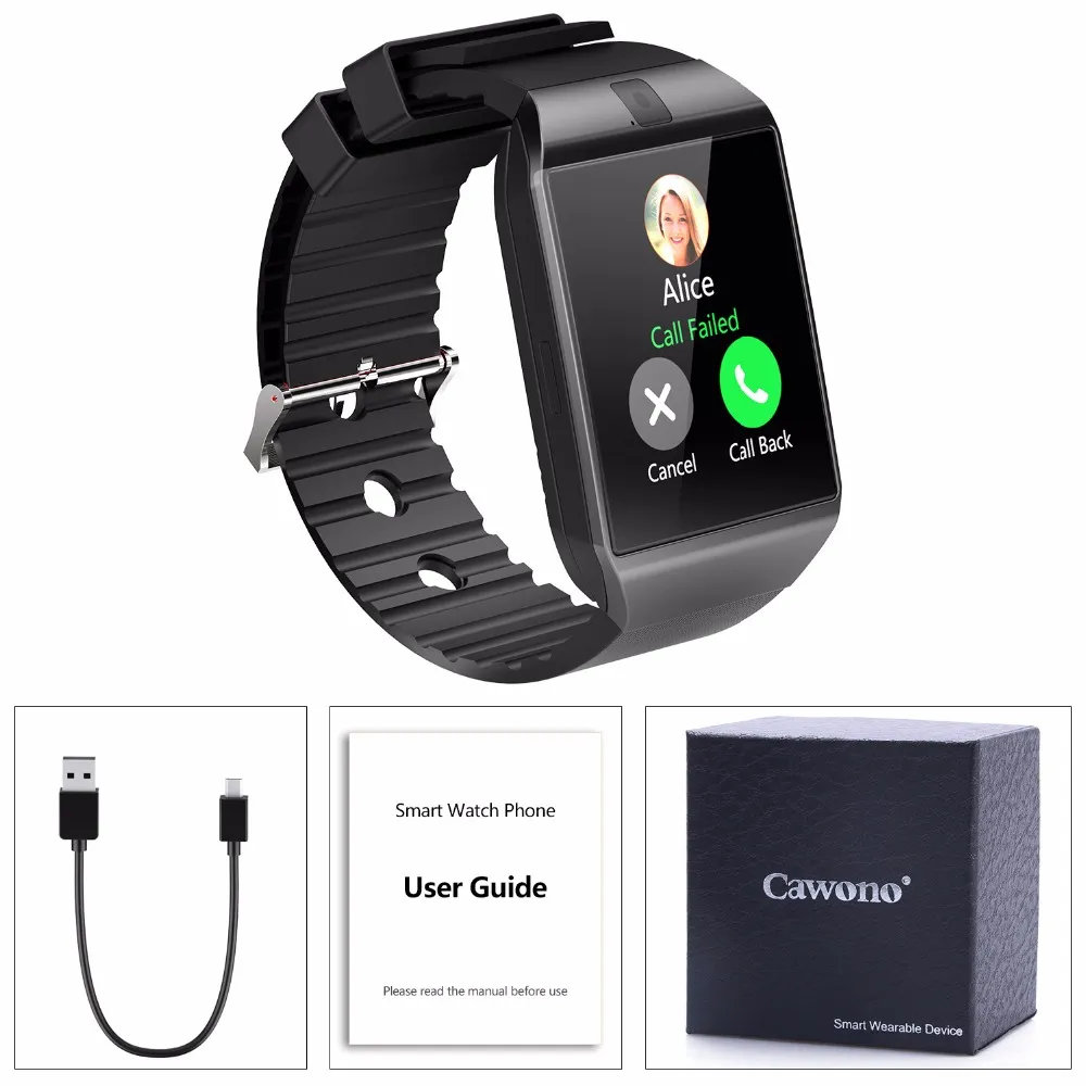 Cawono bluetooth smart watch hotsell dz09