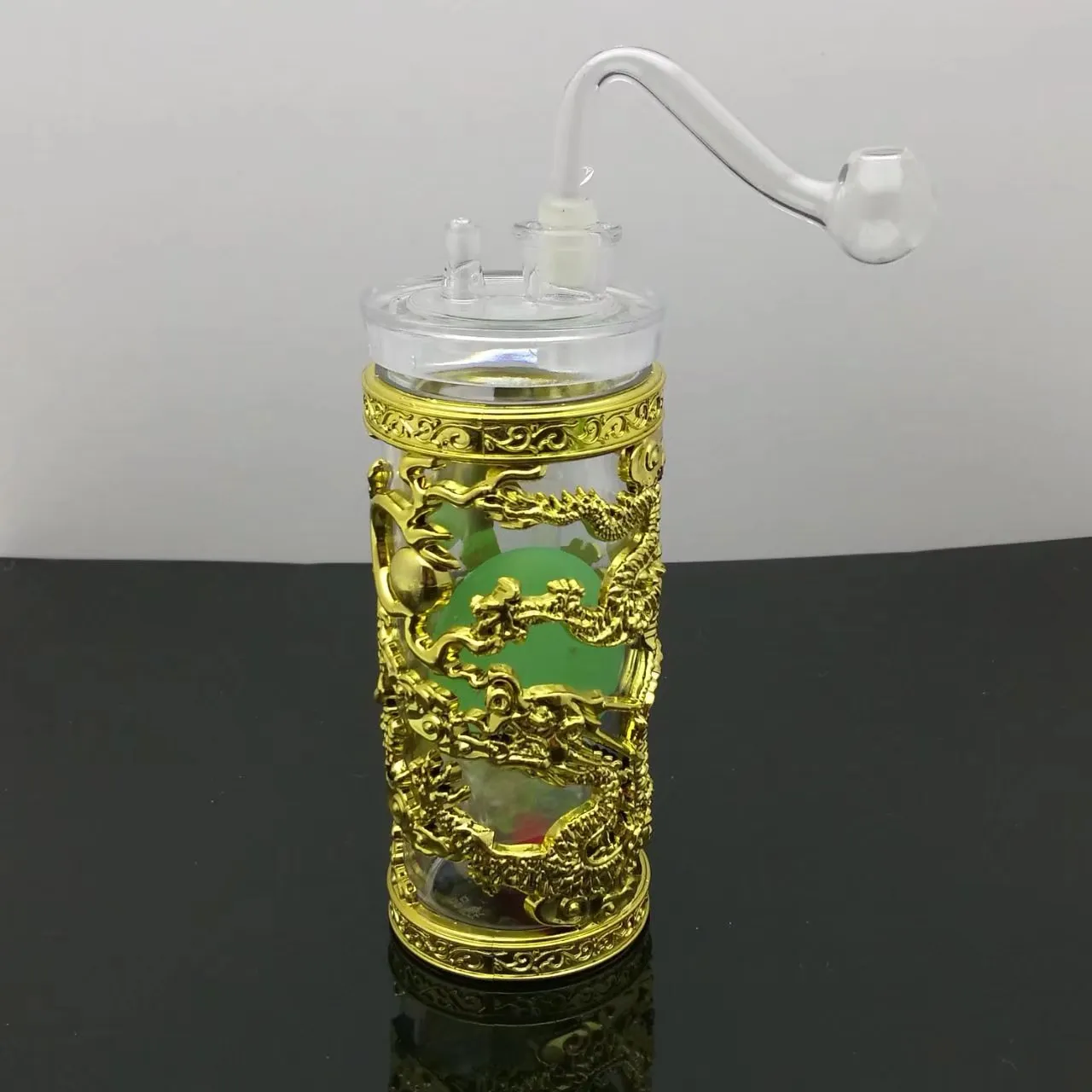 Het nieuwe acryl met lange waterpijp groothandel glazen bongs olie brander glazen waterpijpen olieligingen roken gratis