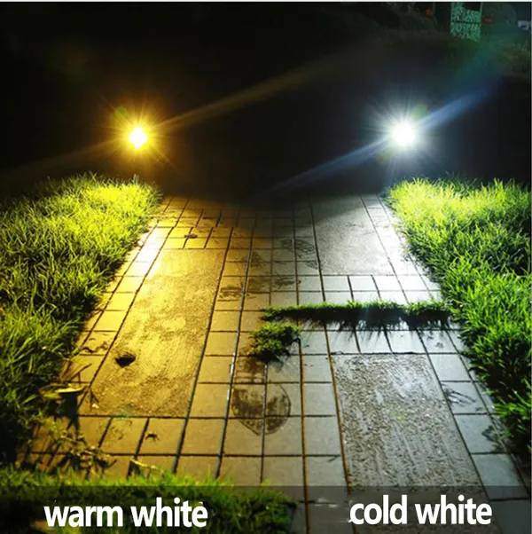 WOXIU Solar Lawn Light 4LED Solar Powered Spot Light Home Garden Wall Landscape Lighting Sensor Light