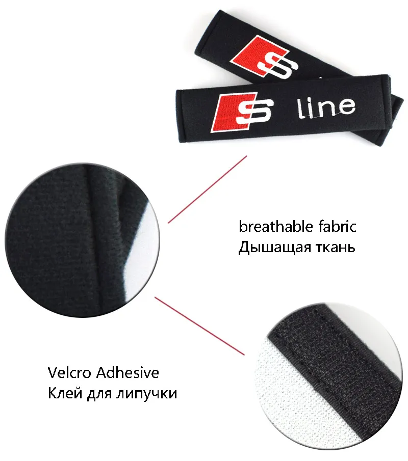 Auto Styling Auto sticker Voor S line SLine A4 B6 A6 C7 A3 8V B8 A6 C5 B7 B5 C6 Q5 A5 Accessoires Katoen Auto-Styling9832223