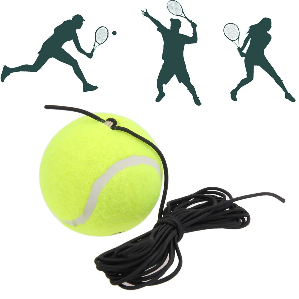 High Quality Rubber Woolen Indoor Tennis Trainer With String Replacement WK 04 Single Package