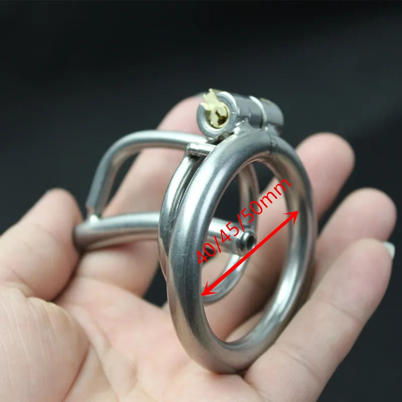 Chastity Device Chastity Cage Urethral Tube Small Male Chastity Device Urethral Sound Sex Toy Cookring for Men Short Cage Eye G7-1-2039796740