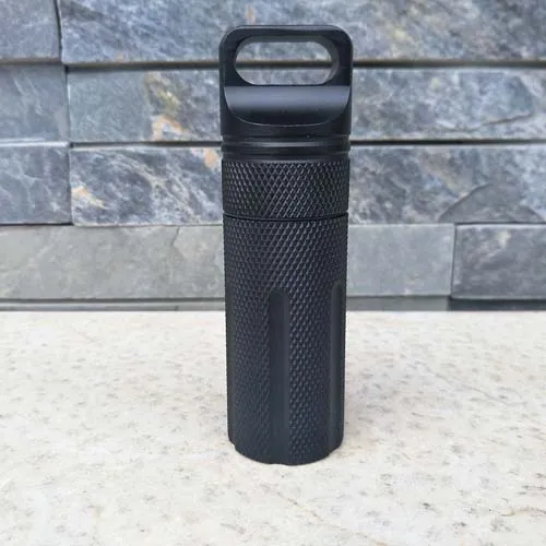 Водонепроницаемая капсула EDC Survive Seal Box Container Dry Bottle Case Outdoor Hike Camp Medicine Match Match Holder Storage TR4222551