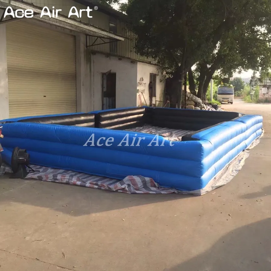 Door to Door Inflatable Pool Court Snooker Field With Free Air Blower blow up Billiard Ball custom Made in China for Race