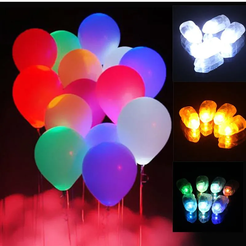 Nieuwe 2016 50 stks Waterdichte LED Licht voor Papier Lantaarn Ballon Kerst Bruiloft Decor Hot Sale