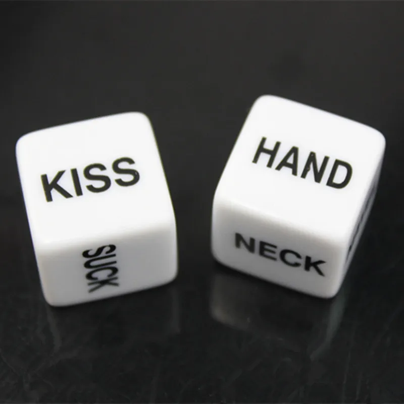 Atacado 2 pçs / set New Exotic Novidade Sex Dice Sex Toys Adulto Brinquedos Luminous Dice Love The Dice Para Jogos de Adultos Jogos de Sexo Ferramenta