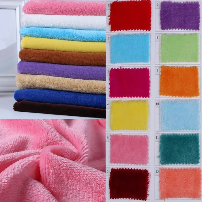 Plush coral fleece fabric sales