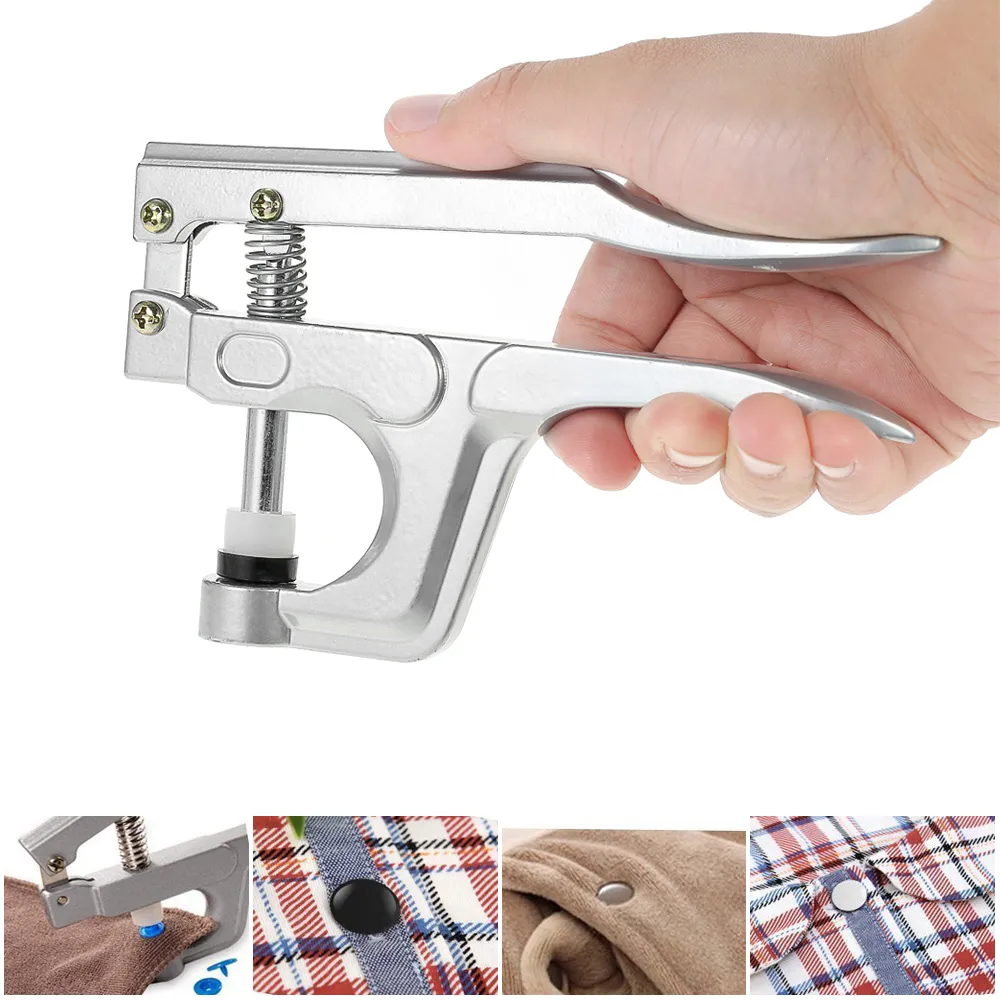 Button Snapping Tool Hand Held Snap Mini Pliers For Jewelry Button Tool Fastener Button ...