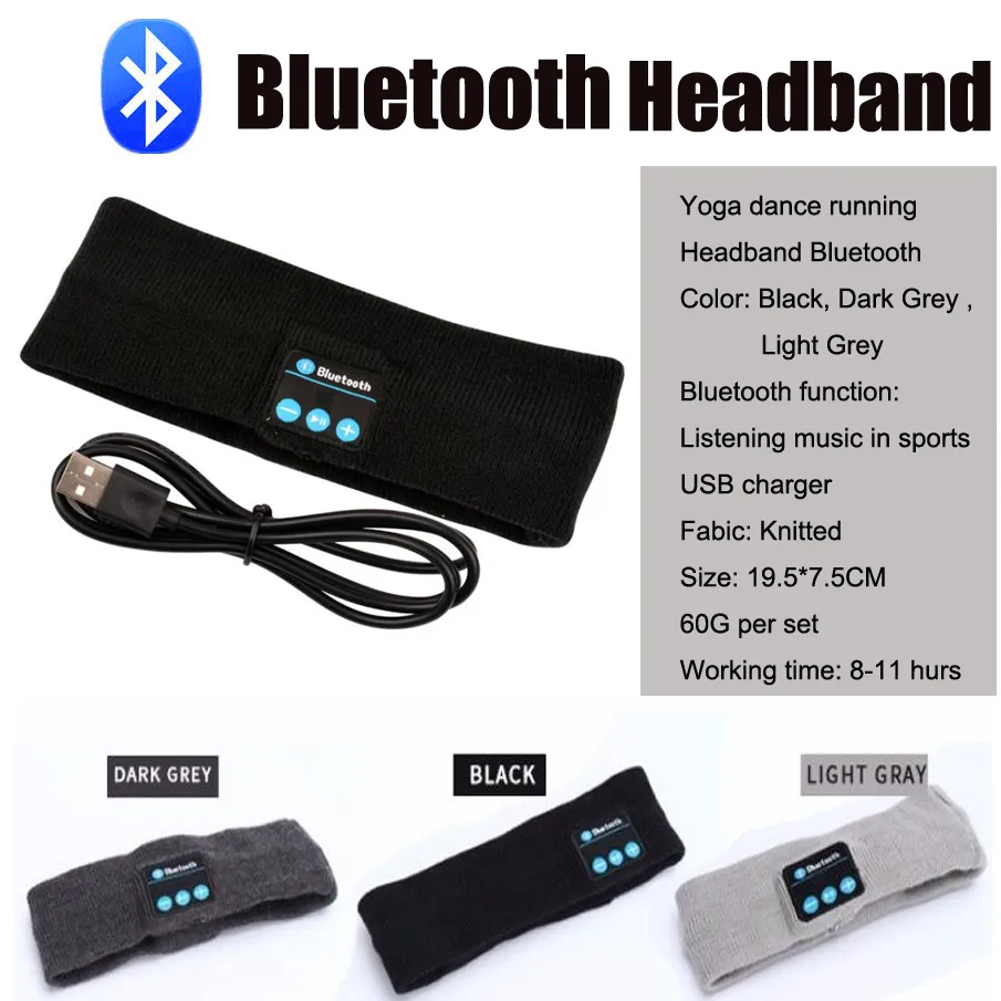 Casque de sommeil Bluetooth Headband, Casque sans fil Casques avec