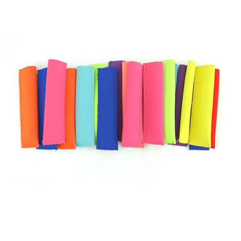 Wholesale Popsicle Holders Pop Ice Sleeves Freezer Pop Holders 15x4.2cm for Kids Summer Kitchen Tools