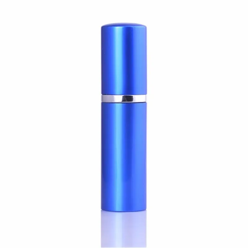 5ml Mini Spray Perfume Bottle Travel Refillable Empty Cosmetic Container Atomizer Aluminum Bottles