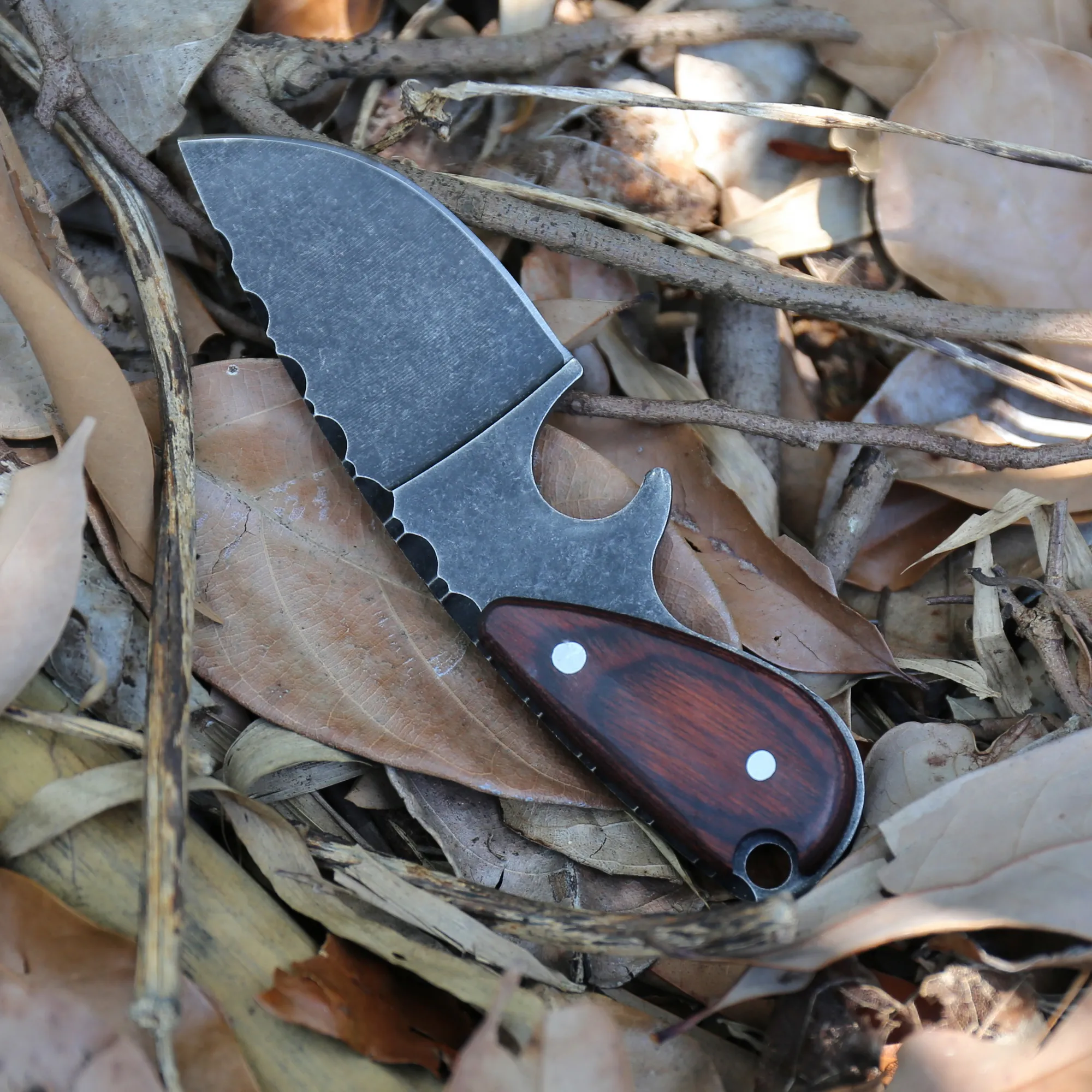 بديعة مستقيم سكين مقبض الخشب حجر غسل شفرة outdoors والعتاد التخييم بقاء سكاكين الصيد التكتيكي سكين هدية أدوات التدريب