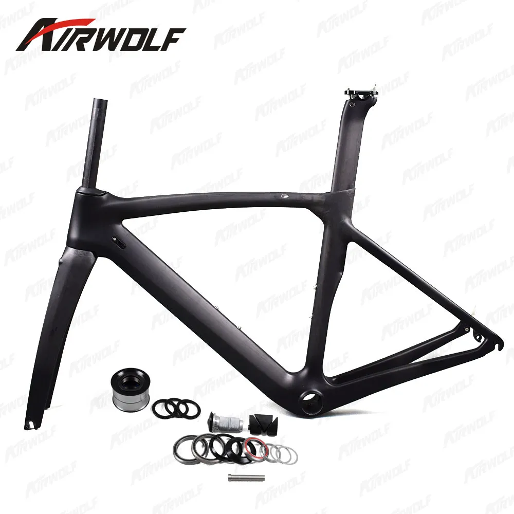 Airwolf Carbon Bike Frame BB386 Matte Or Glossy Finish Chinese Carbon